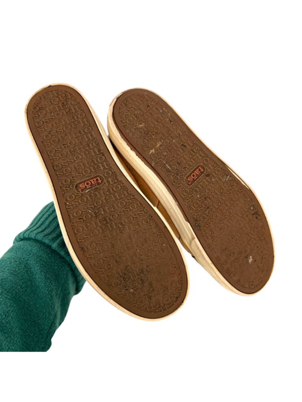 Taos Winner Leather High-Top Comfort Sneakers Side Zipper Cognac Brown Size 7.5 - Picture 7 of 14